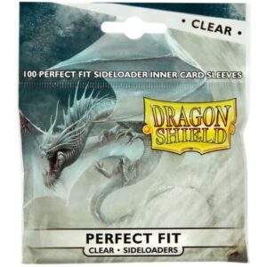 Dragon Shield Perfect Fit Sleeves - Clear Sideloaders (100)