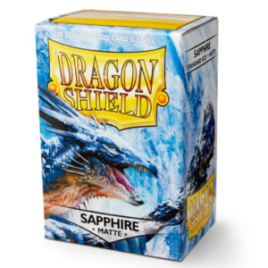Dragon Shield: Matte Sapphire (100 Sleeves)