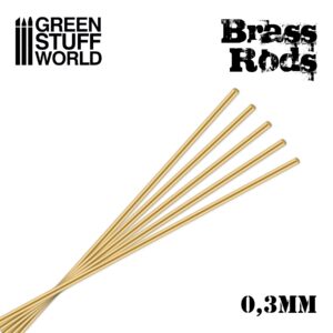 Green Stuff World - Pinning Brass Rods 0.3 mm