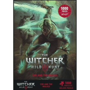 Pusle The Witcher: Wild Hunt - Ciri and the Wolves 69 x 51 cm (1000 tk)