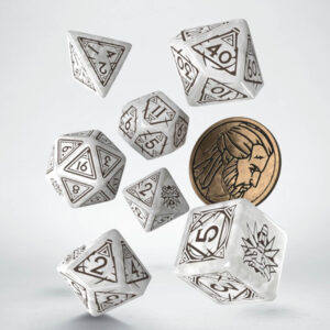 The Witcher Dice Set: Geralt - The White Wolf (7)