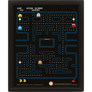 3D plakat Pac-Man - Maze 26 x 20 cm