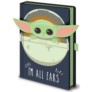 Märkmik Star Wars: The Mandalorian - I'm All Ears Crib (A5)