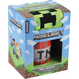 Kinkekomplekt Minecraft - Mug and Socks Set