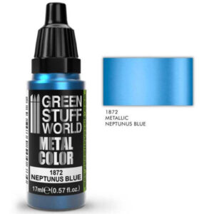Green Stuff World - Metallic Paint: Neptunus Blue 17 ml