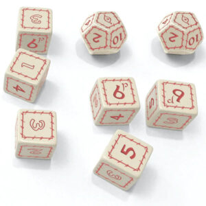 The One Ring RPG: Dice Set - White (8)