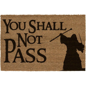 Uksematt Lord of the Rings - You Shall Not Pass 40 x 60 cm