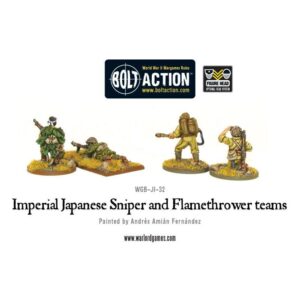 Bolt Action 2: Imperial Japanese Sniper and Flamethrower Teams