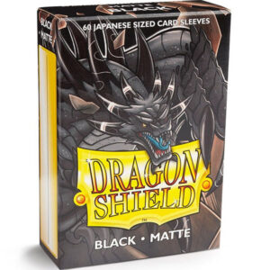 Dragon Shield: Japanese Size - Matte Black (60)