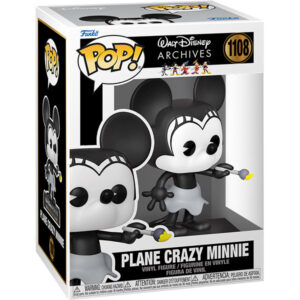 Funko POP! Disney: Minnie Mouse - Plane Crazy Minnie Figure 10 cm