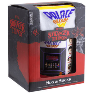 Kinkekomplekt Stranger Things - Arcade Mug and Socks