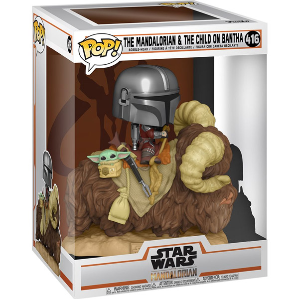 mando on bantha funko
