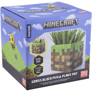 Lillepott Minecraft - Grass Block 12 cm (2)