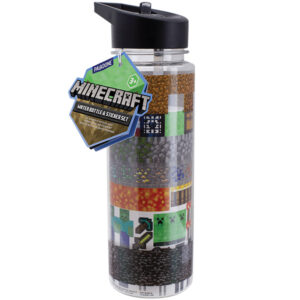 Joogipudel Minecraft - Bottle & Sticker Set (650 ml)