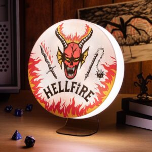 Lamp Stranger Things - Hellfire Club Logo 20 cm (2)