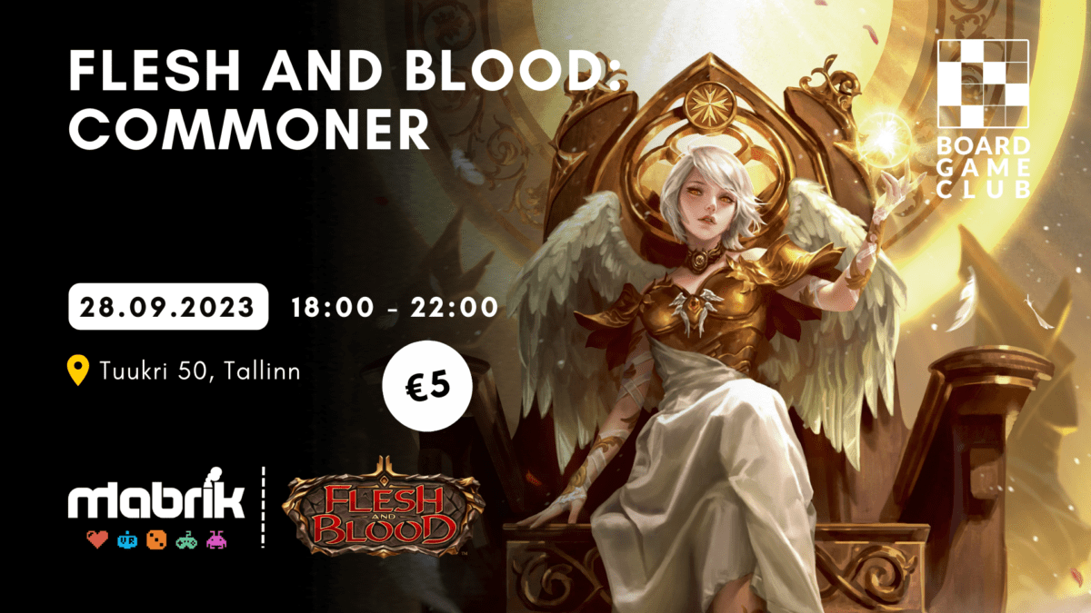 Events - 28.09.2023 - Flesh & Blood - Commoner