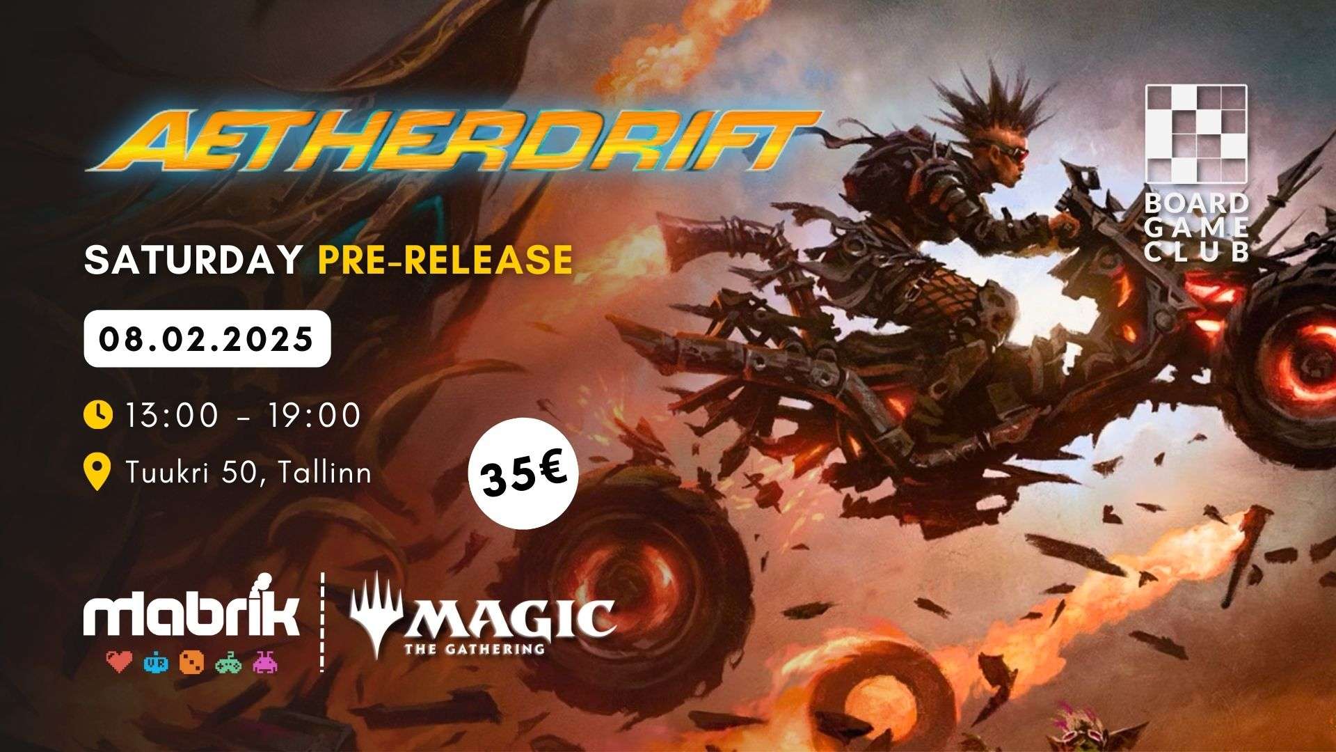 Events - 08.02.2025 - MTG: Aetherdrift Friday Pre-Release