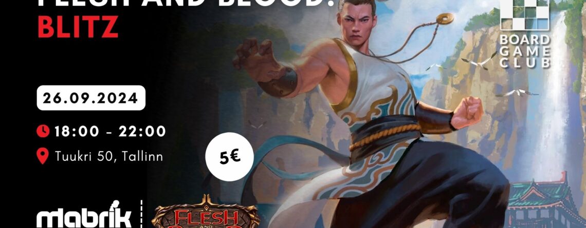 Events - 26.09.2024 - Flesh and Blood - Blitz