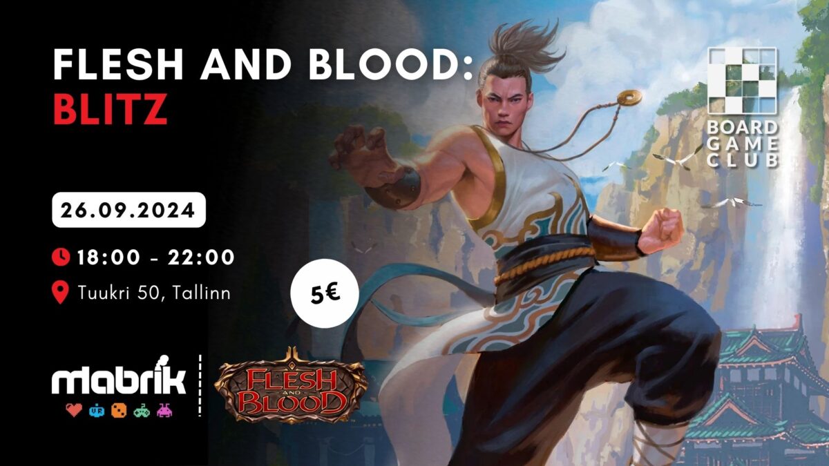 Events - 26.09.2024 - Flesh and Blood - Blitz