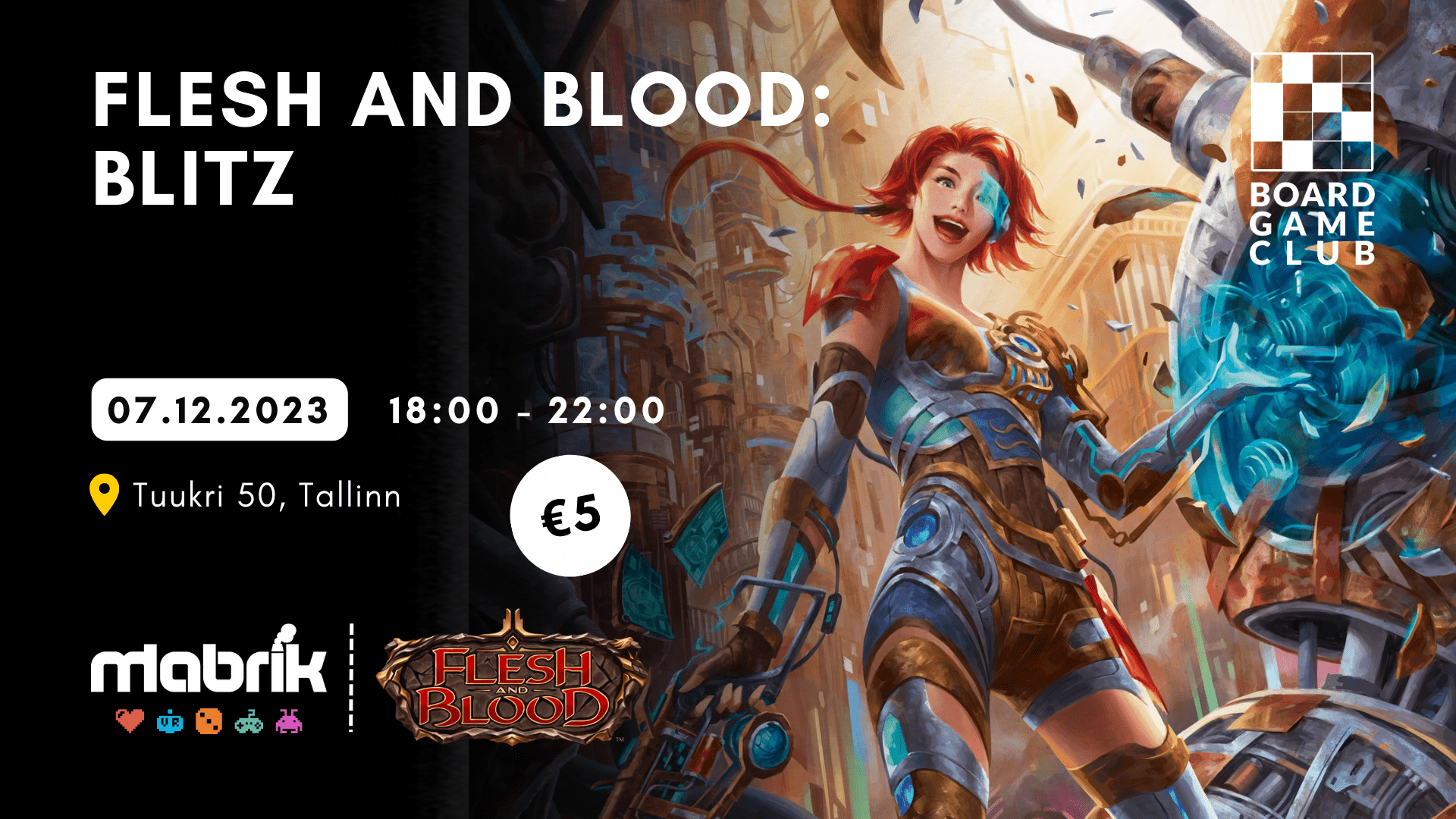 Events - 07.12.2023 - Flesh And Blood: Blitz