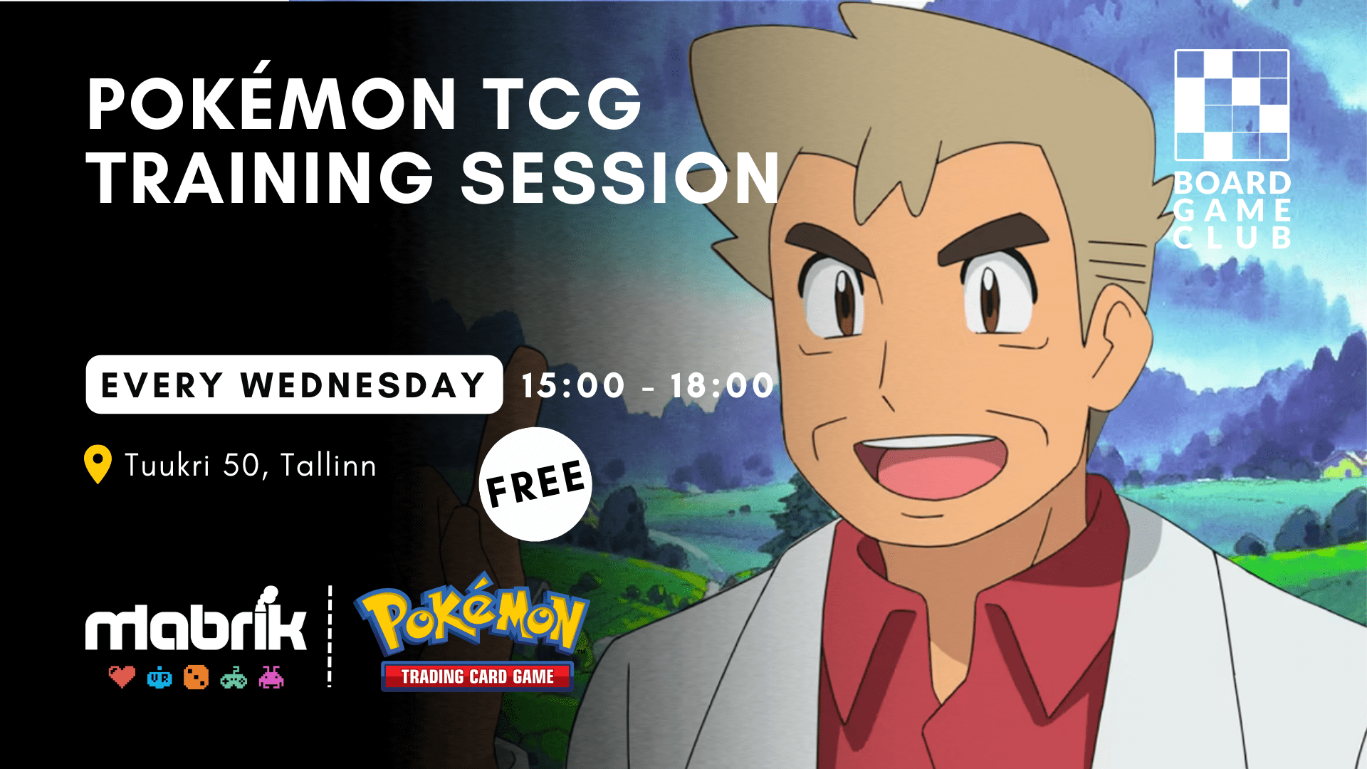 Events - Every Wednesday - Pokemon Training Sessions