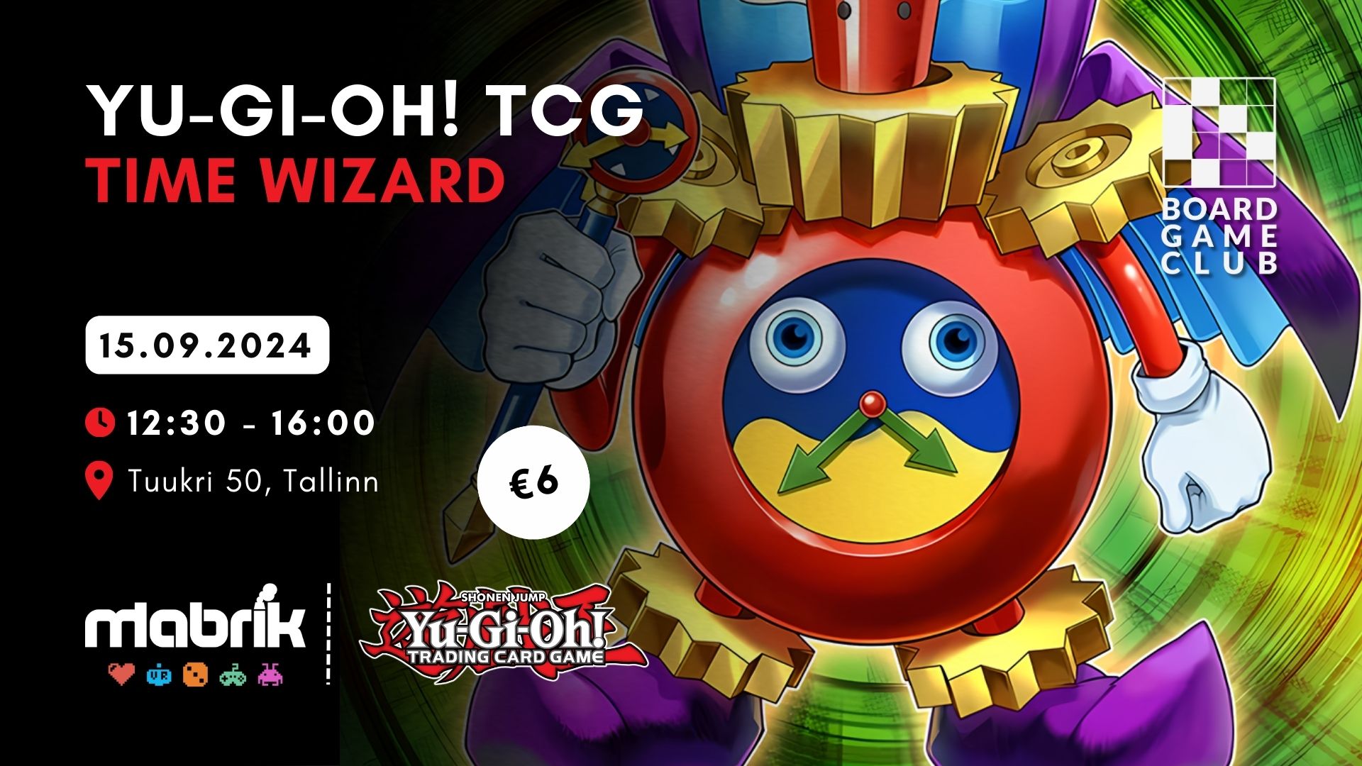 Events - 15.09.2024 - Yu-Gi-Oh! TCG - Time Wizard