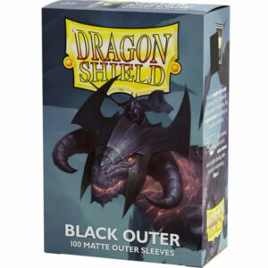 Dragon Shield: Matte Black Outer Sleeves (100)