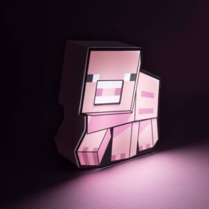 Lamp Minecraft - Pig 16 cm