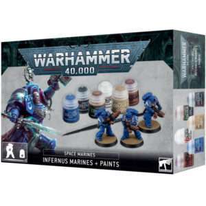 Space Marines: Infernus Marines & Paints Set