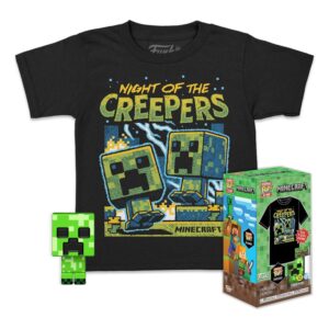 T-särk Funko Minecraft - Blue Creeper (S)