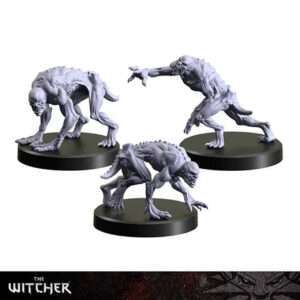The Witcher TRPG Miniatures Necrophages - Ghouls (3)