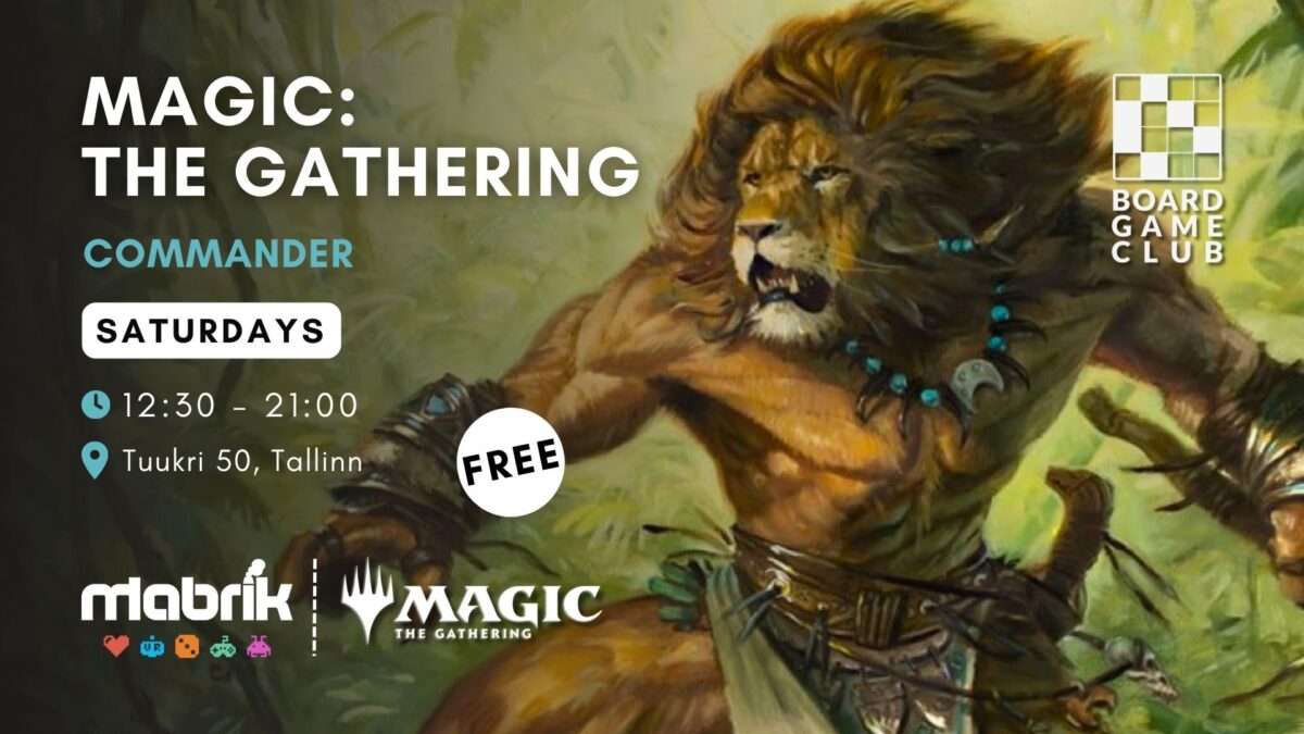 Events - Weekly Commander Open Play Day