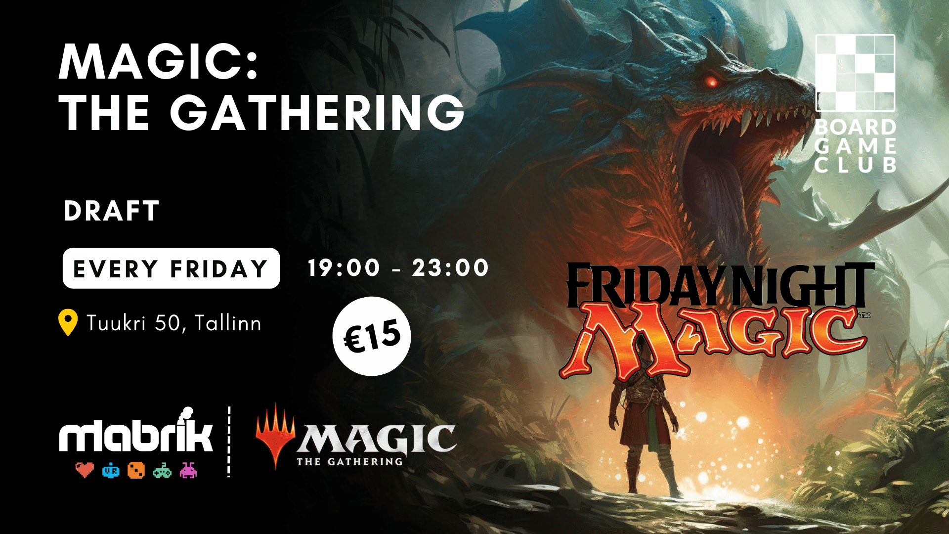 Events - Weekly MTG: Booster Draft