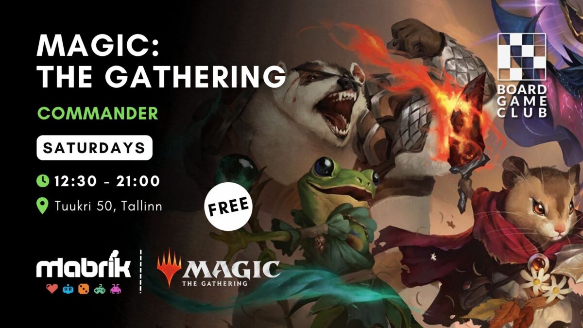 Events - Weekly Commander Open Play Day