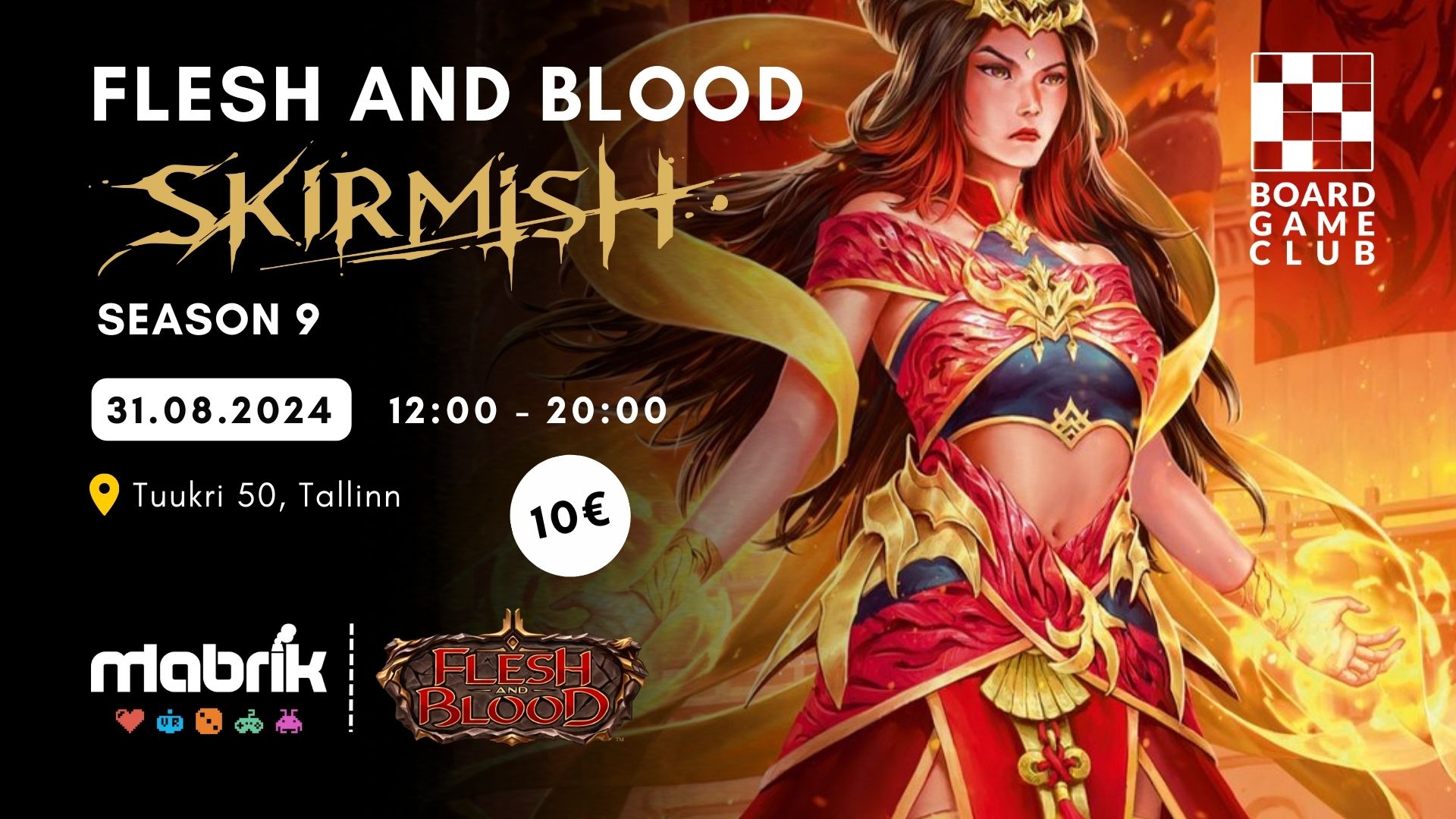 Events - 31.08.2024 - Flesh and Blood - Skirmish Season 9 - Blitz