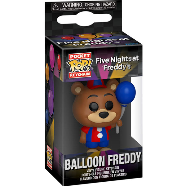 FIVE NIGHTS AT FREDDY'S - Bitty Pop 4 Pack 2.5cm - Freddy