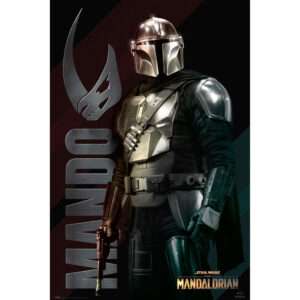 Plakat Star Wars: The Mandalorian - Mando 61 x 91 cm