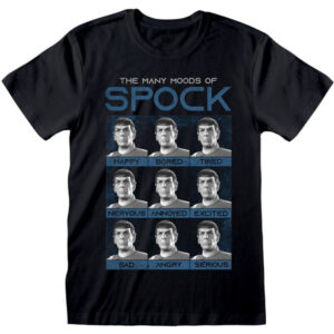 T-särk Star Trek - Many Moods of Spock