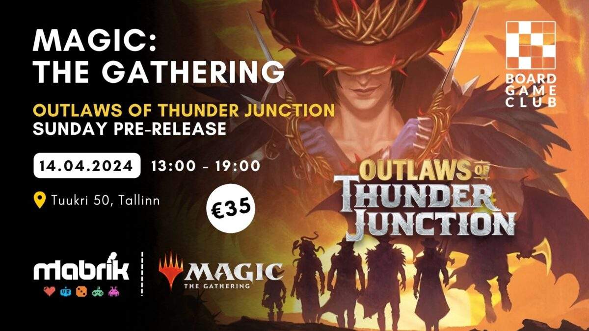 Events - 14.04.2024 - MTG: Outlaws of Thunder Junction Sunday Pre-Release