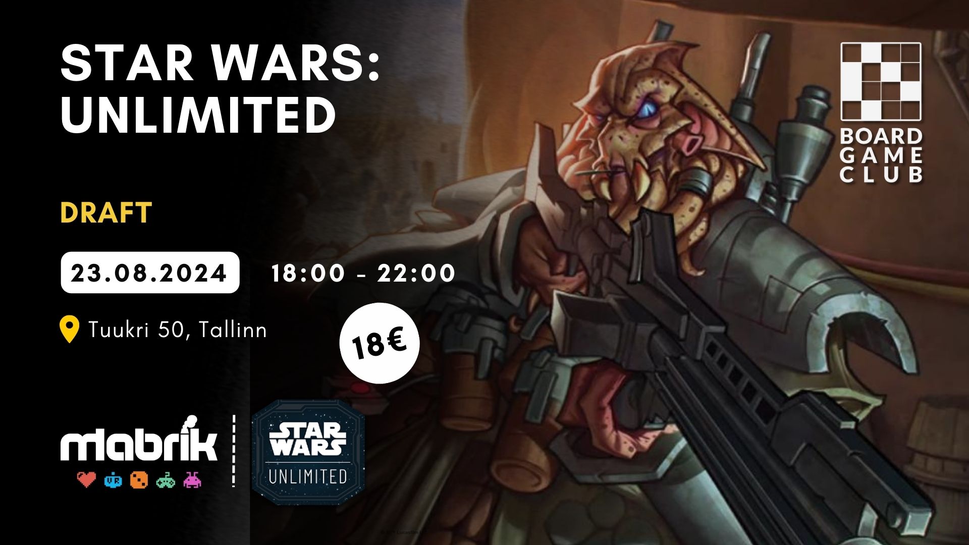 Events - 23.08..2024 - Star Wars: Unlimited - Draft