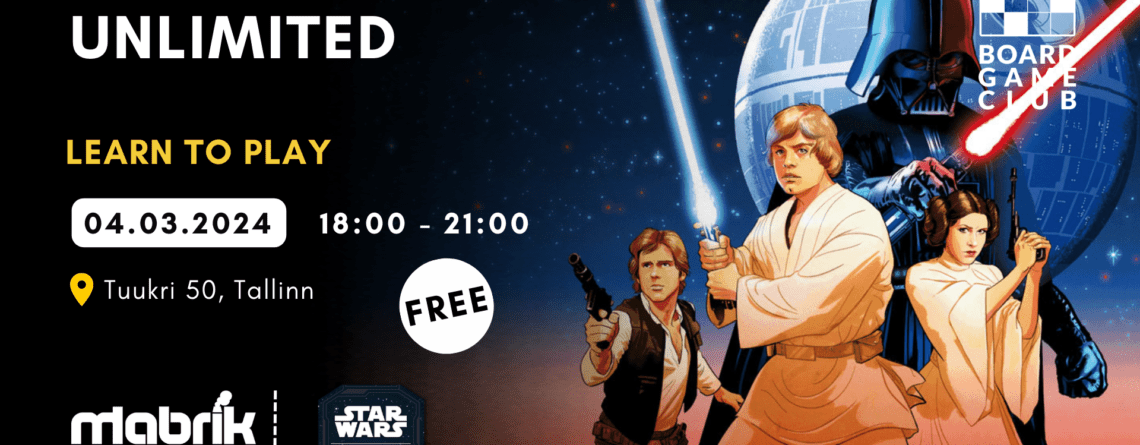 Events - 04.03.2024 - Star Wars: Unlimited - Learn To Play
