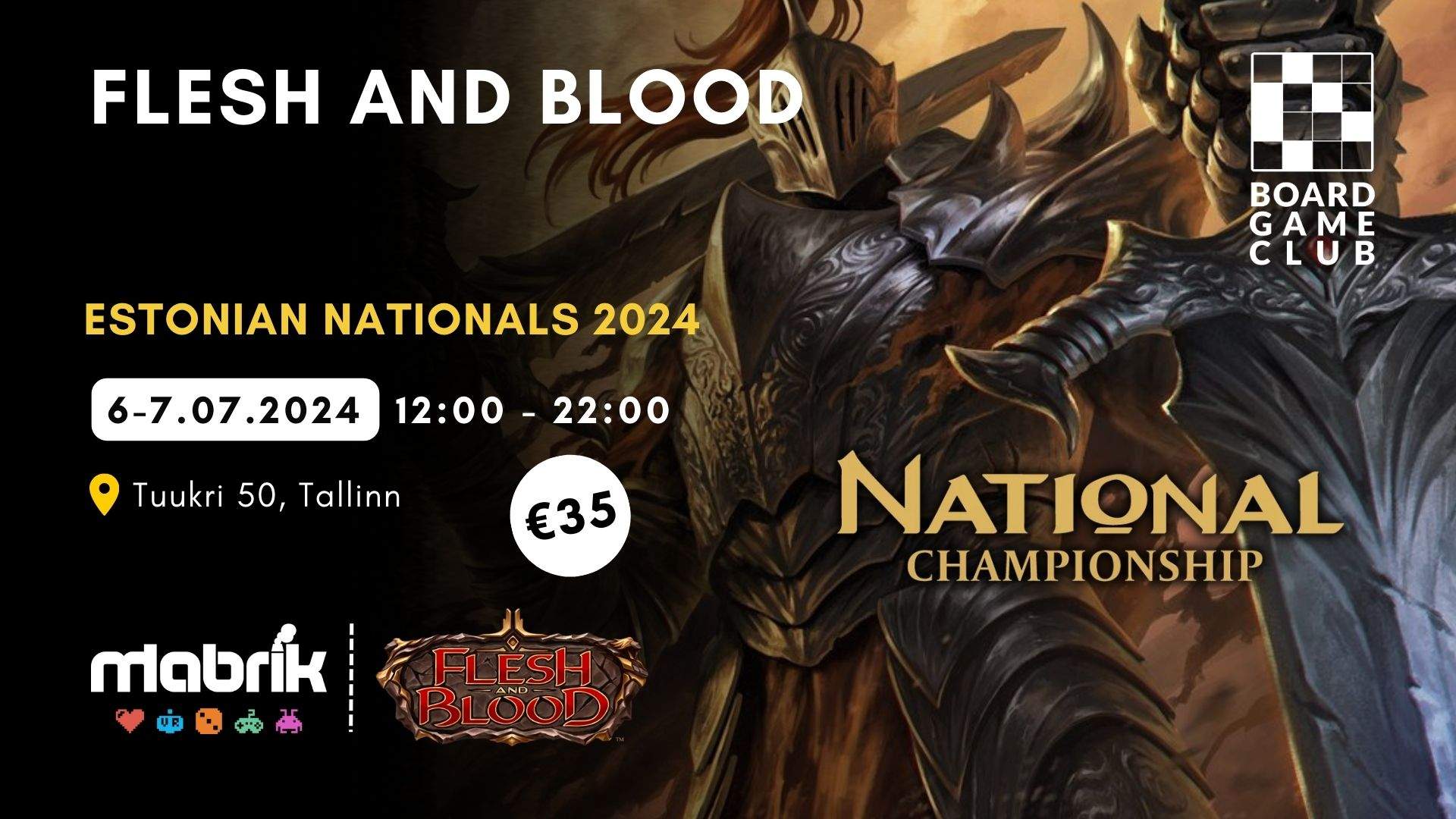Events - 06-07.07.2024 - Flesh & Blood - Nationals 2024