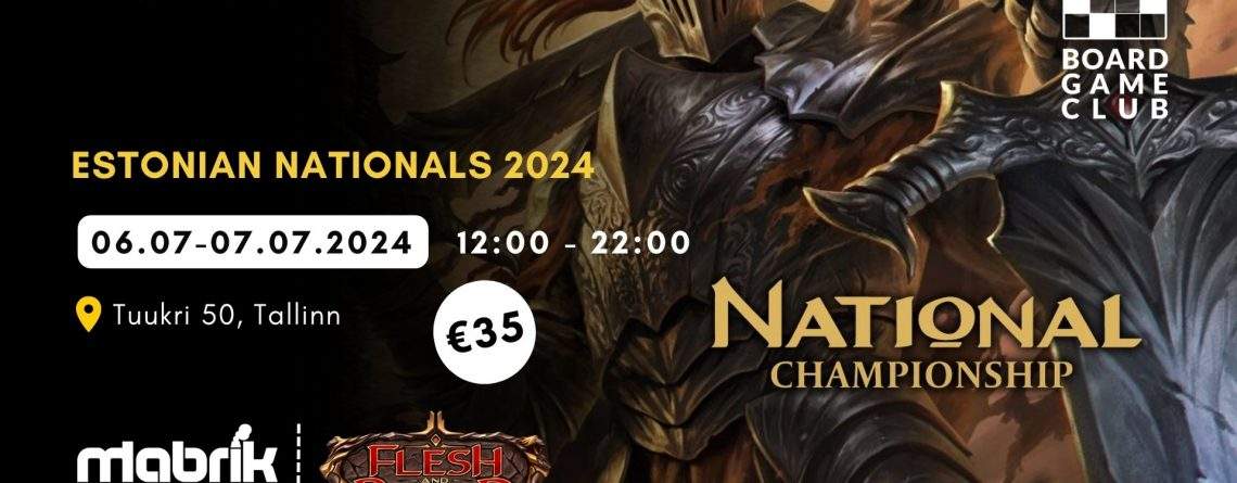 Events - 06-07.07.2024 - Flesh & Blood - Nationals 2024