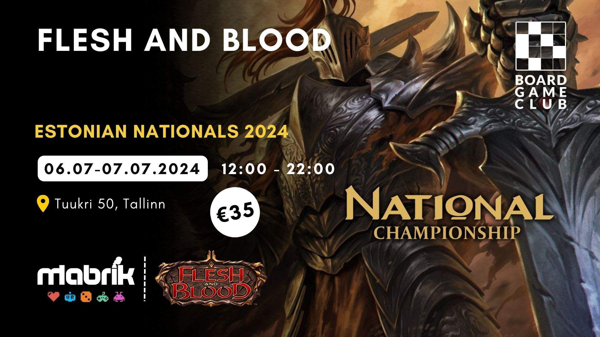 Events - 06-07.07.2024 - Flesh & Blood - Nationals 2024