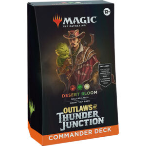 MTG Outlaws of Thunder Junction Commander Deck – Desert Bloom