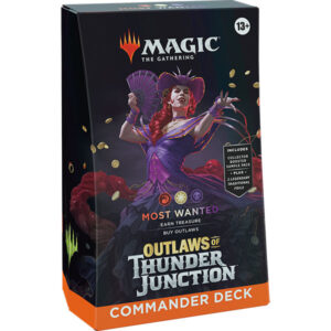 MTG Outlaws of Thunder Junction Commander Deck – Most Wanted