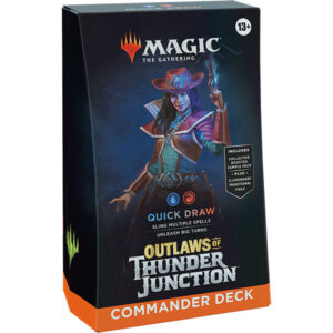 MTG Outlaws of Thunder Junction Commander Deck – Quick Draw