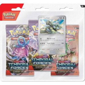 Pokémon TCG: Temporal Forces – 3-Pack Blister (Cyclizar)