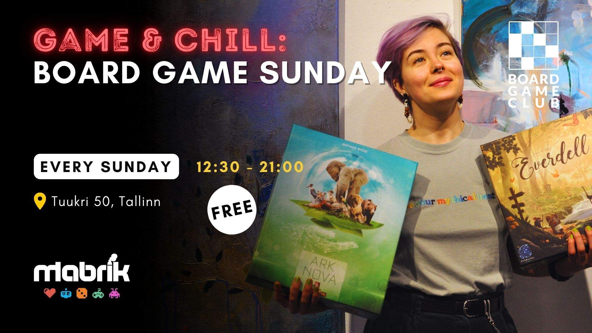 Events - 19.05.2024 - Board Game Sunday