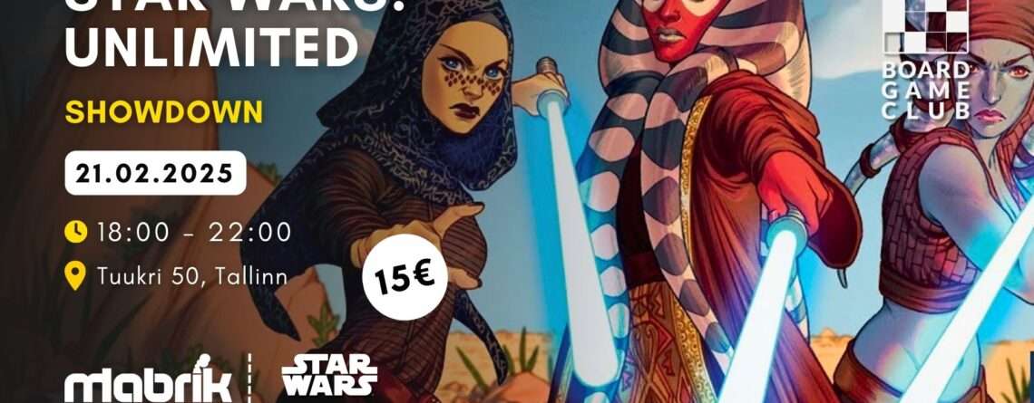 Events - 10.01.2025 - Star Wars: Unlimited - Showdown